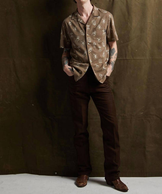 Pyknic - Desert Donuts Casual Button Up Shirt