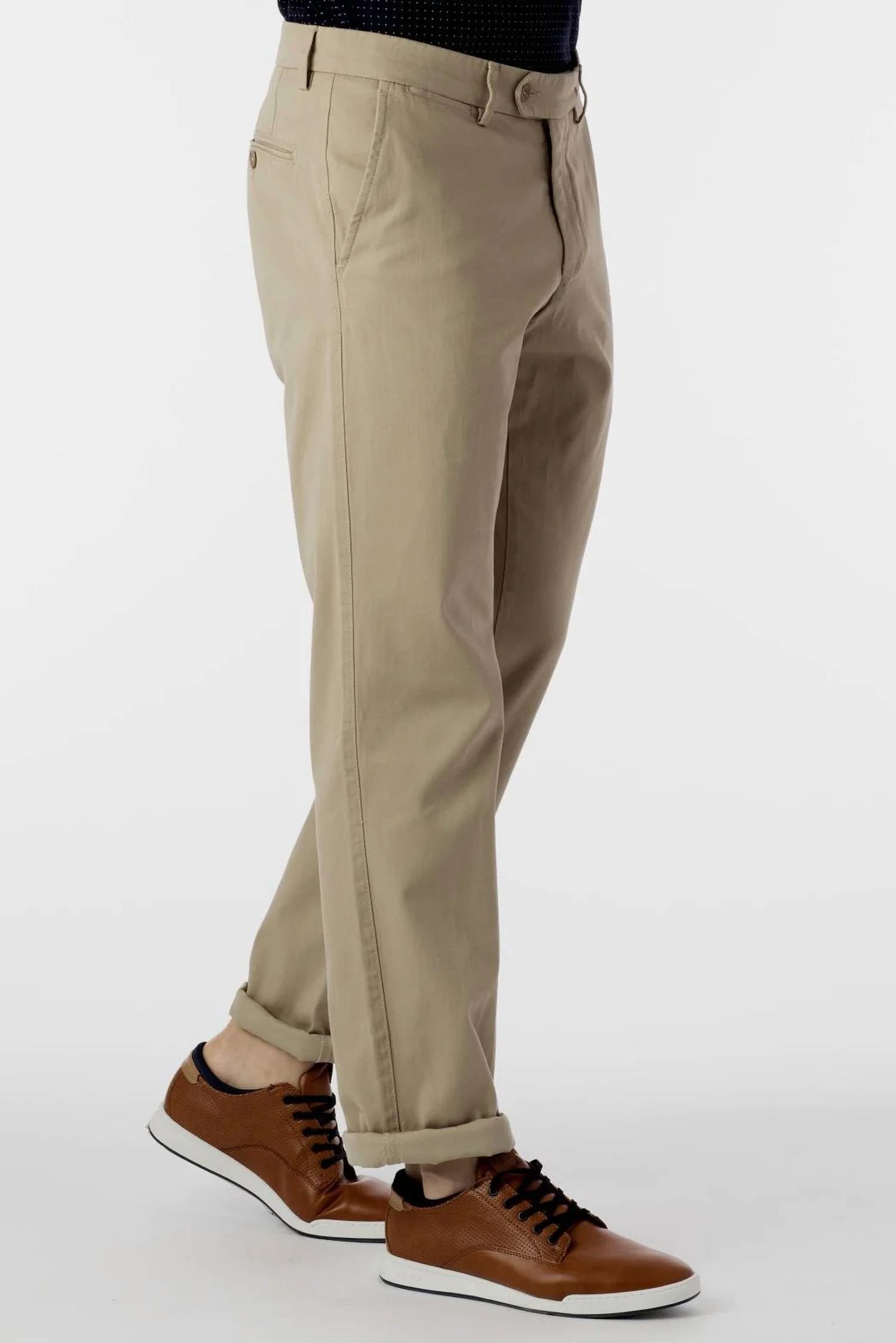 Ballin - Perma Color Pima Twill Khaki Pants - Atwater Modern Fit