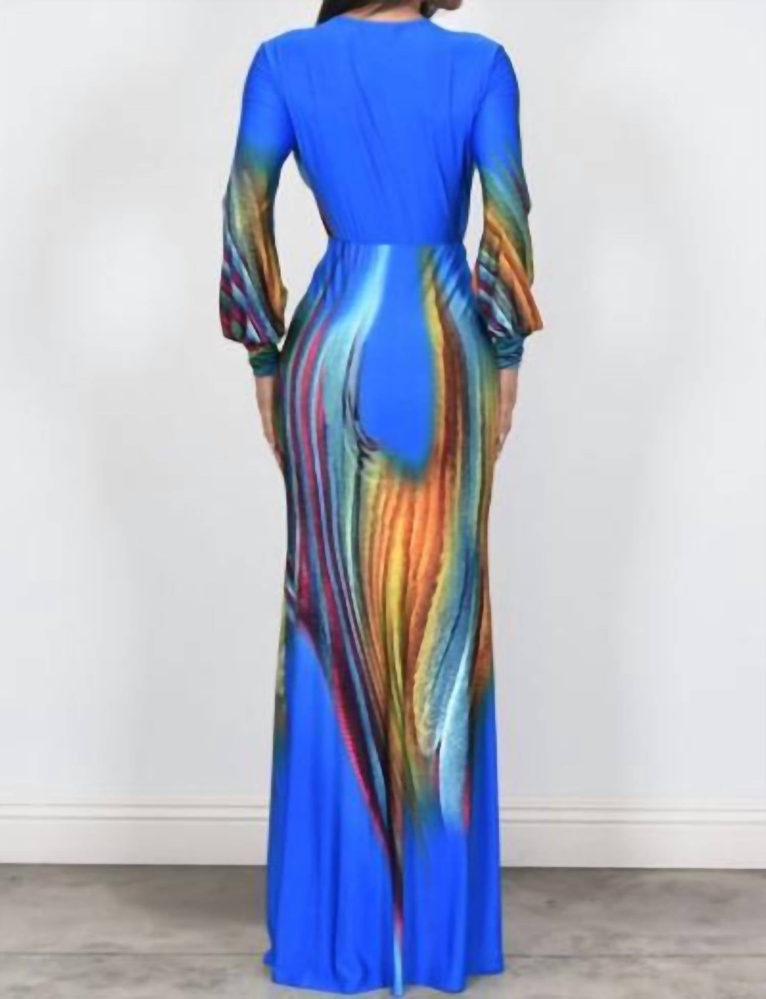 Cameo - Swirl Print Dress