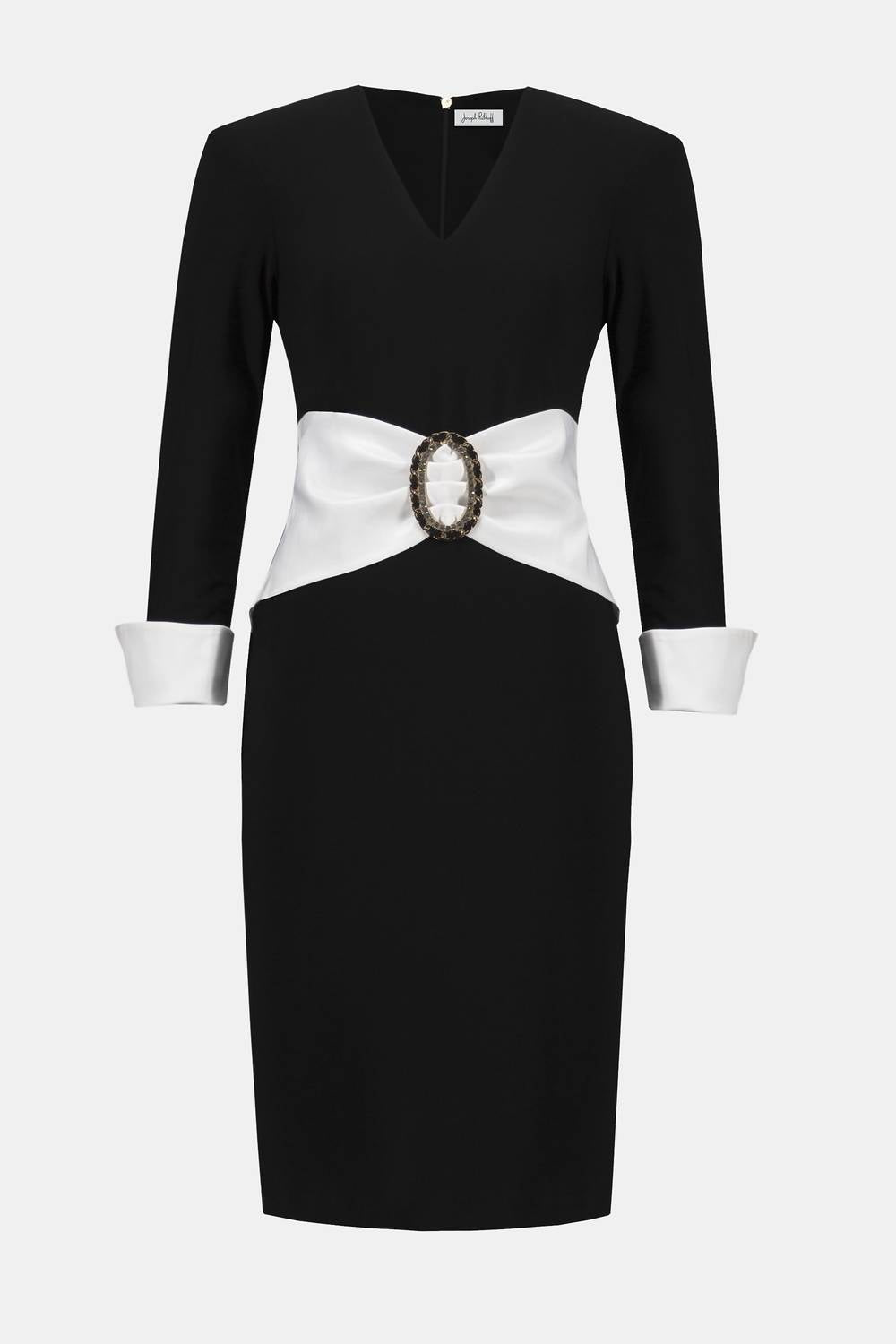 Joseph Ribkoff - SILKY STRETCH TAFFETA SHEATH DRESS
