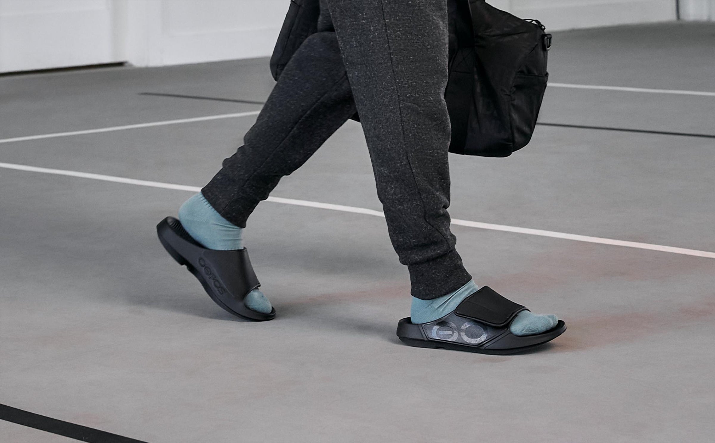 Oofos - Men's Sport Flex Slide Sandals