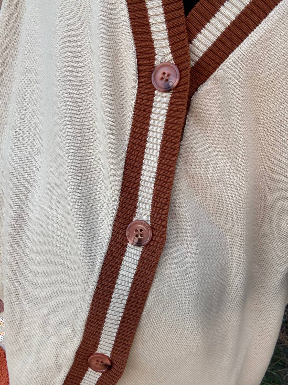 Jess Lea - Pumpkin Chic Cardigan