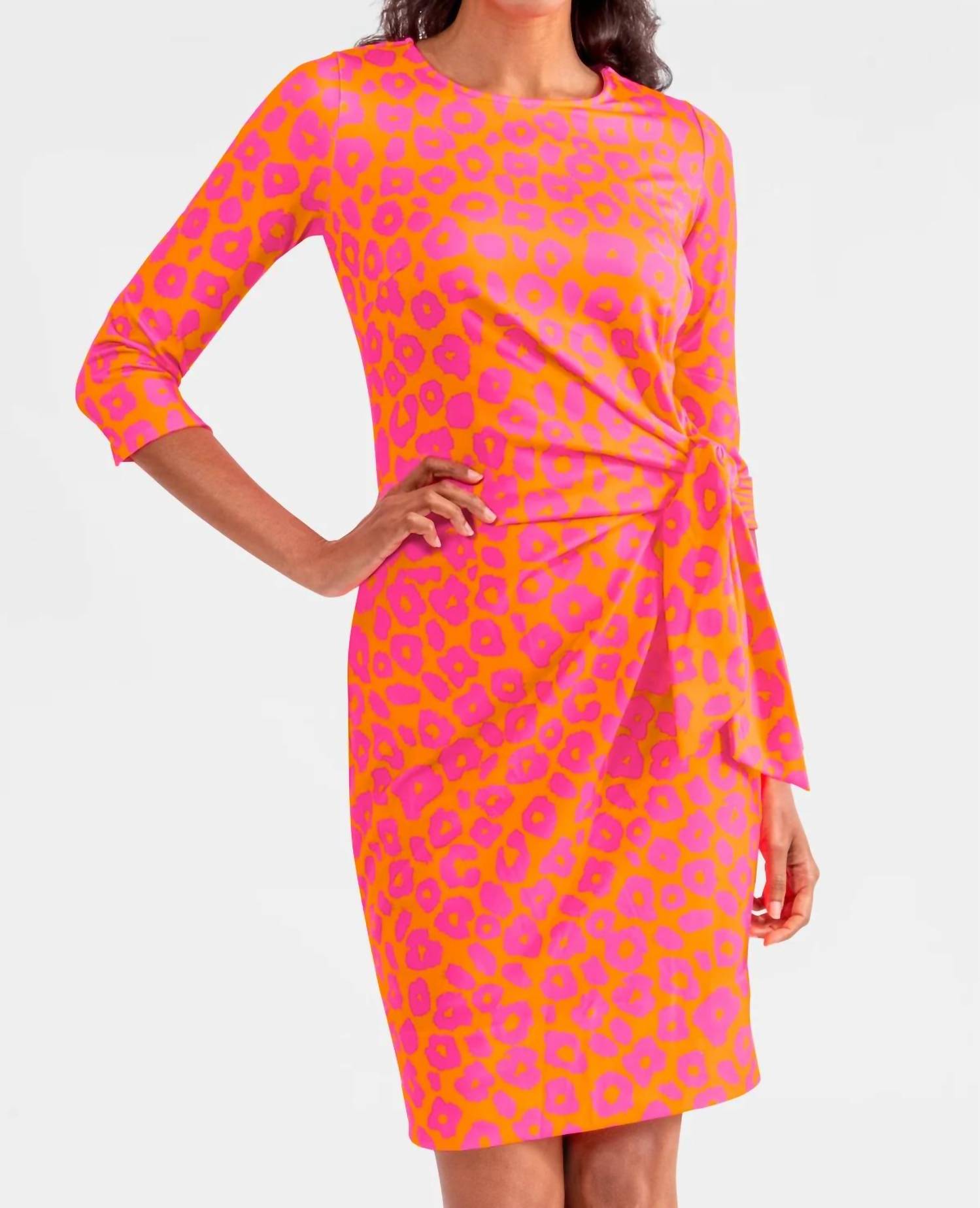 Gretchen Scott - Wildcat Cinch Tie Dress