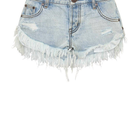 One Teaspoon - Dukes Low Waist Denim Shorts