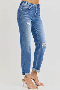 Risen - Ginny High Rise Girlfriend Jeans