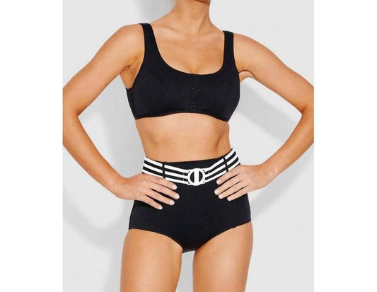 Seafolly - Belted High Waisted Bikini Bottom