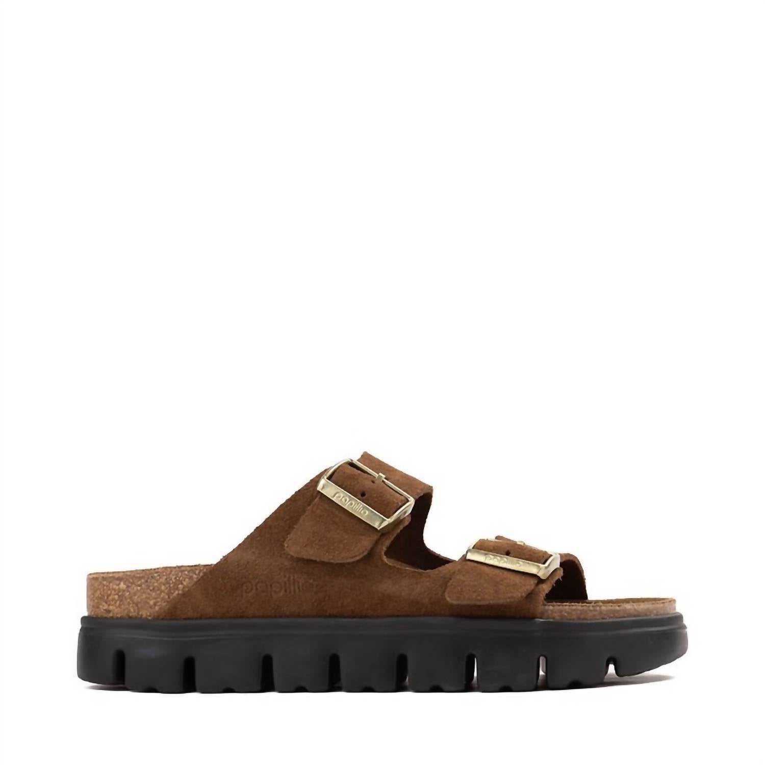 Birkenstock - Women's Papillio Arizona Chunky Suede Leather Sandals