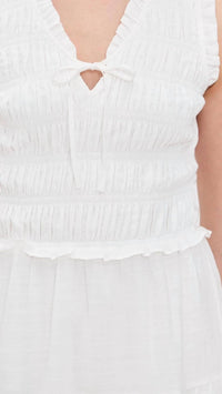 Paige Fraise Dress in white - women's dress - view 4