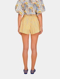 Olivia By Livro - Rowie Relaxed Fit And Striped Pattern Short