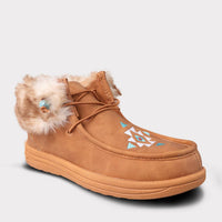Lamo Women's Cassidy Winter Shoe in brown - women's shoe - detail view