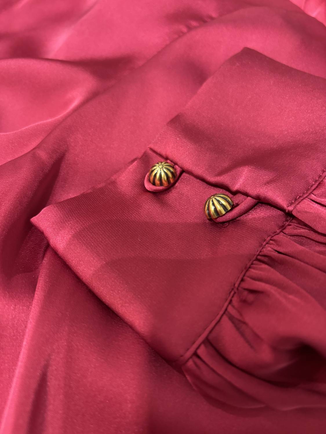 Joy Joy - burgandy blouse