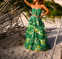 Little Secret Of Mine - Halter Neck Maxi Dress Set