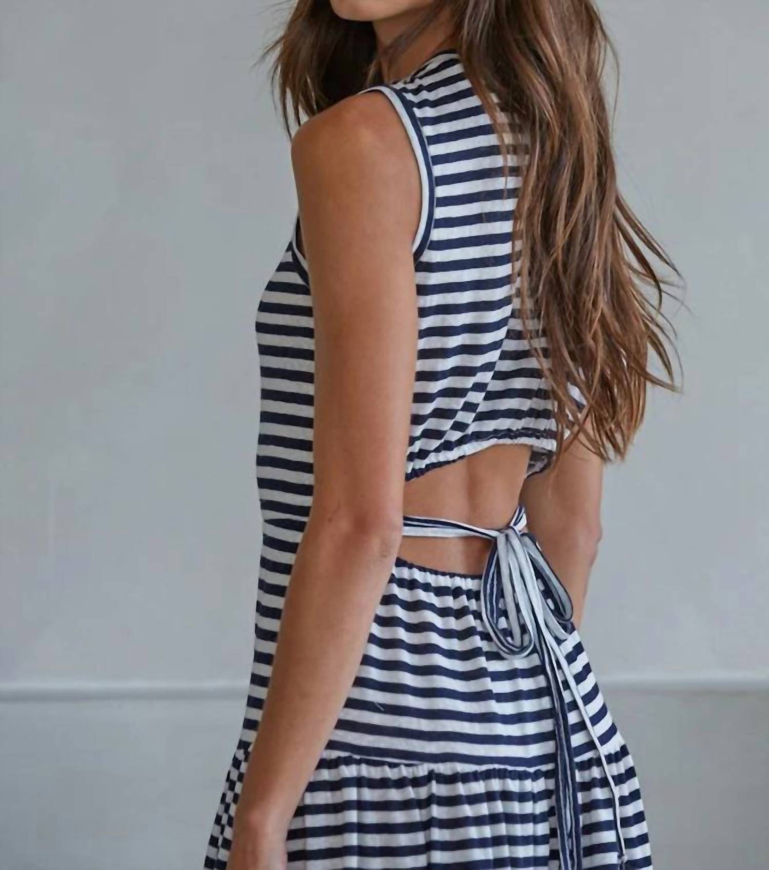 By Together - Sutton Striped Maxi Dress
