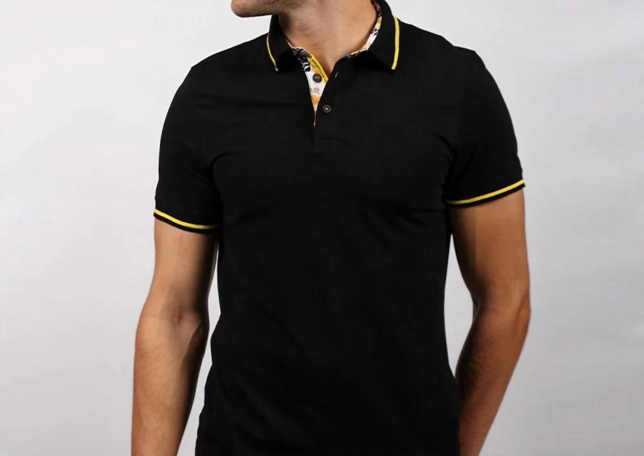 Eight X - Men's Polo Shirt With Trim