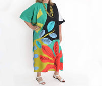 Sylca Designs - Bali Forest Kaftan Dress