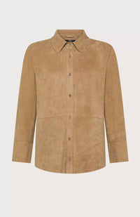 Seventy - Lightweight suede shirt