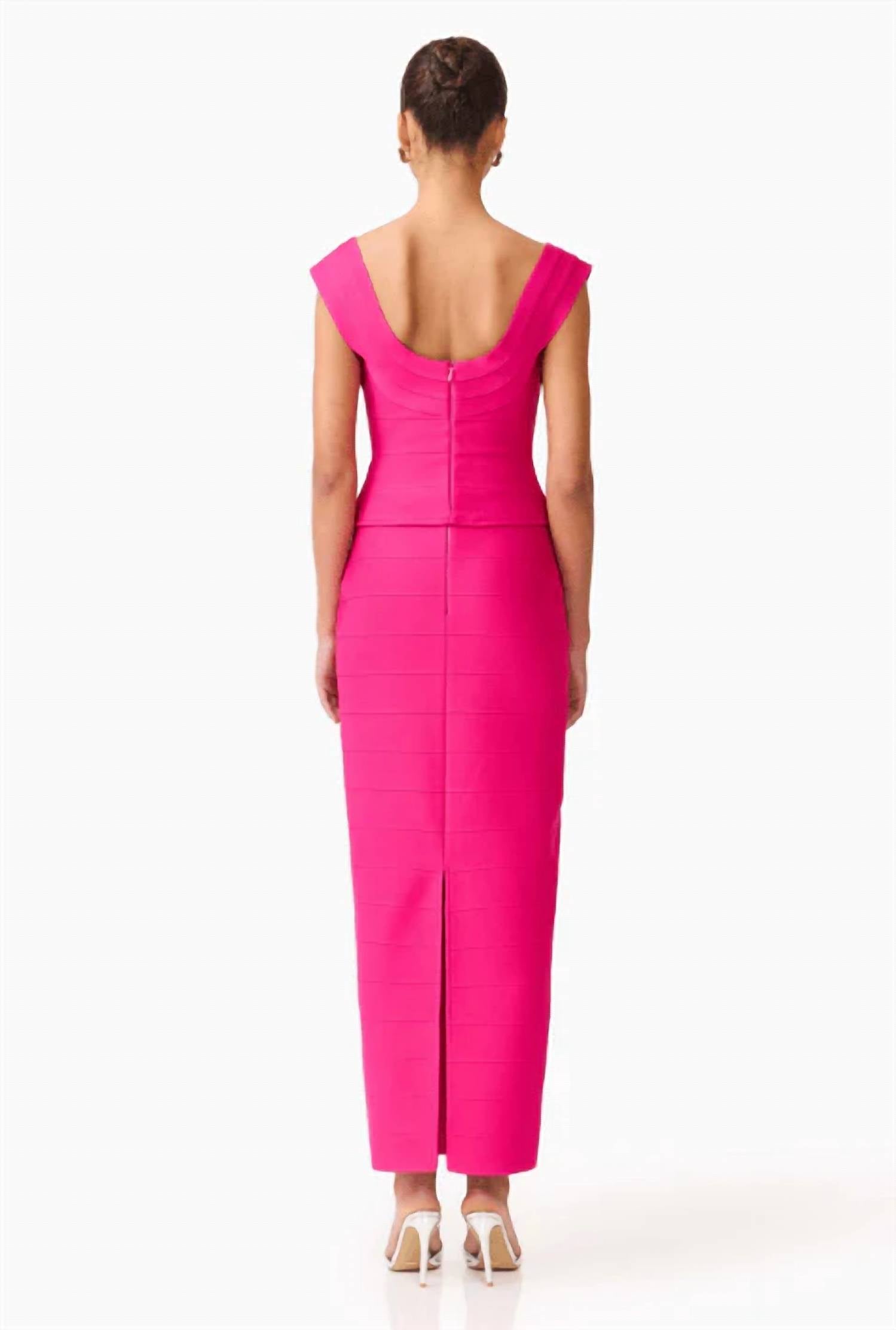 Elliatt - Naomi Fitted Top And Skirt Set
