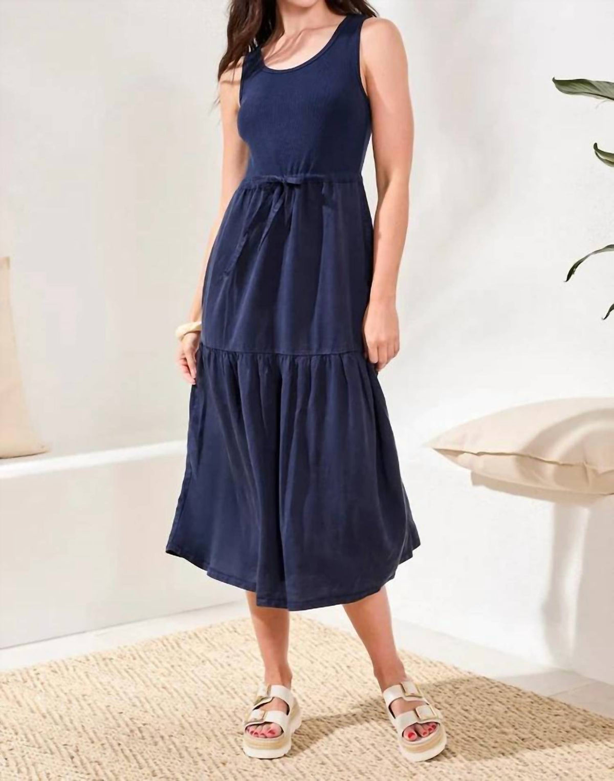 Tribal - Sleeveless Maxi Dress