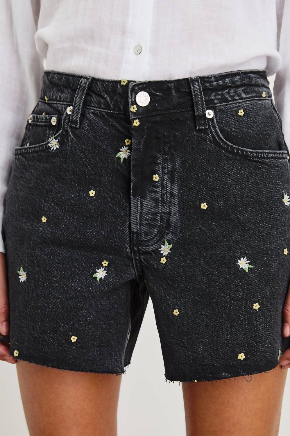Rails - Mesa High-rise Denim Cut-off Short