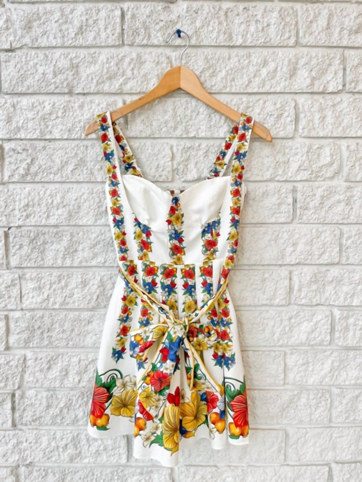 Farm Rio - Floral Print Mini Dress