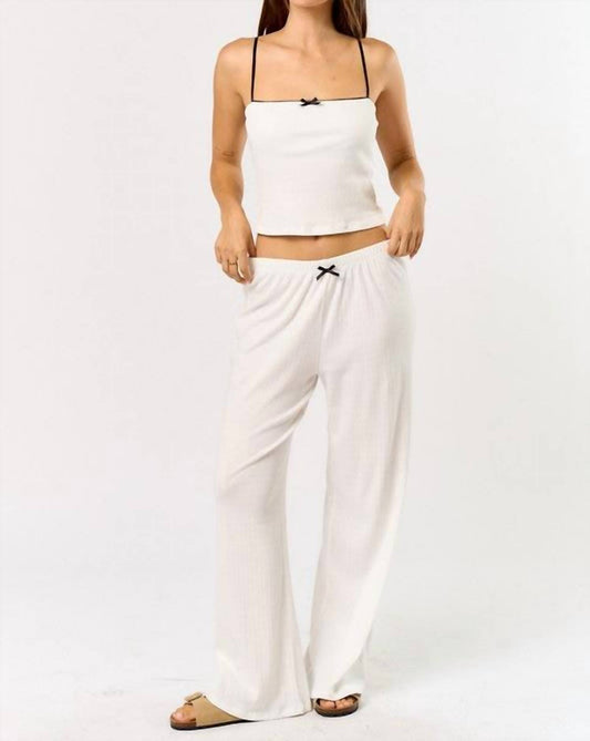 Adora - Bow Cami Top And Pants