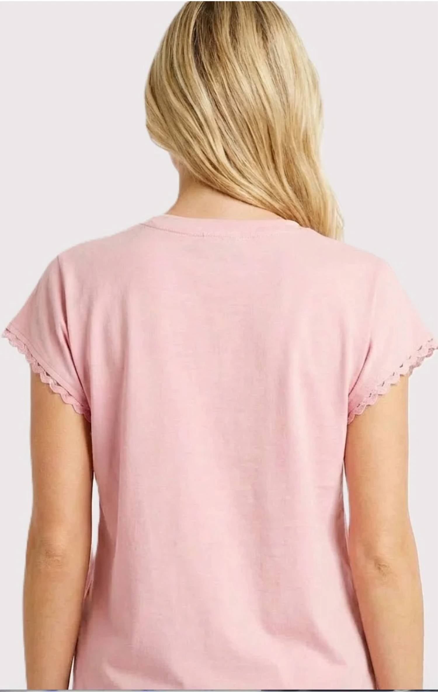 Staccato - Ric Rac Trimed Drop Shoulder Shirt