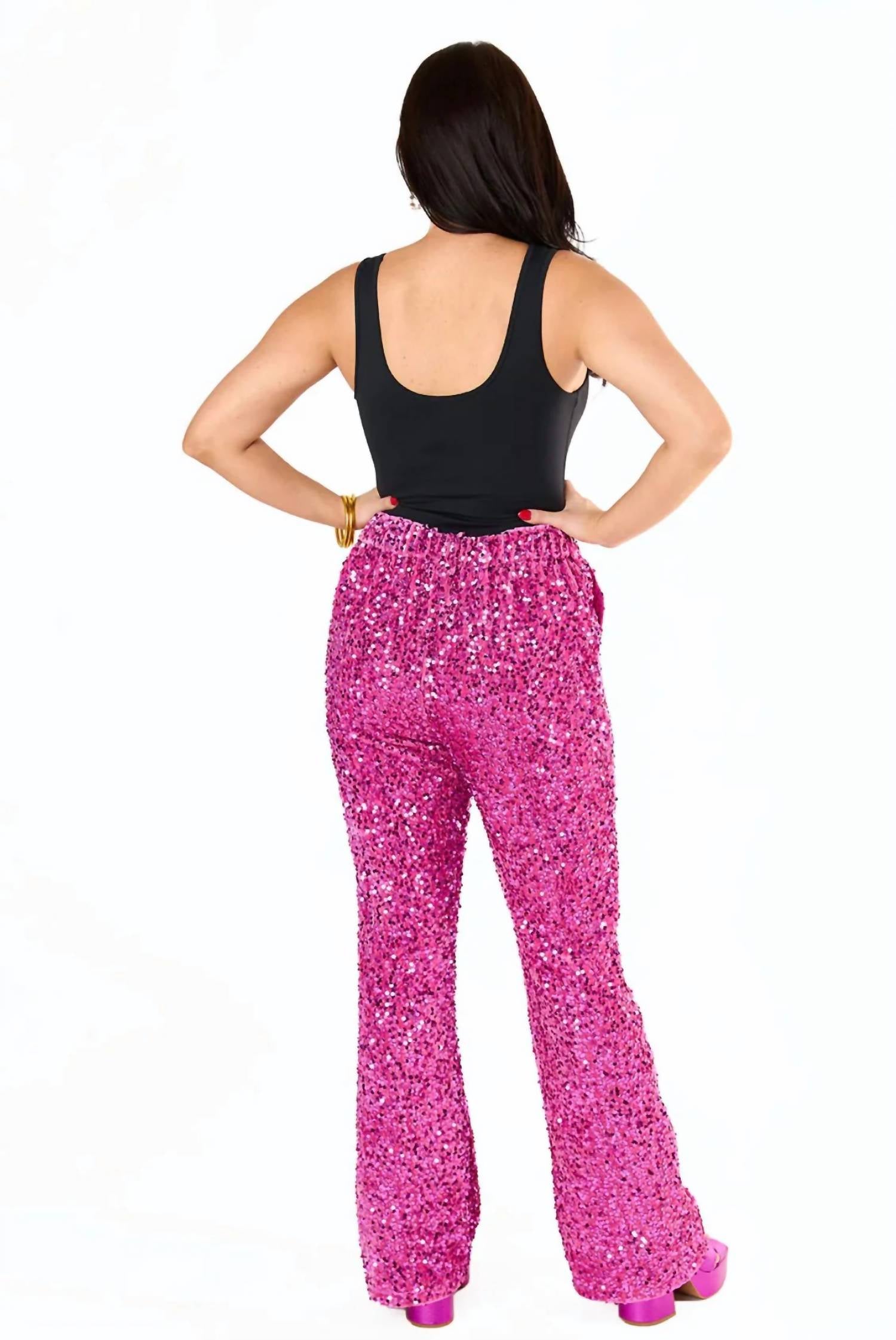 Buddylove - Shannon High Waisted Sequin Pants