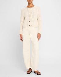 Nili Lotan - Tribeca Barrel-leg Pant