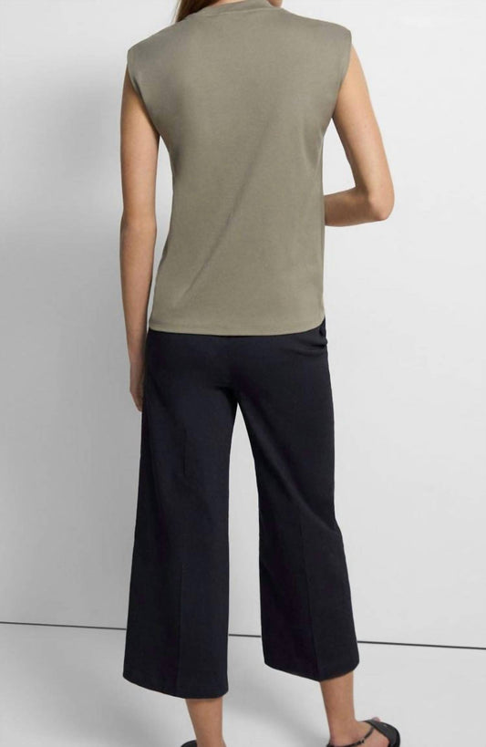 Theory - Perfect Cut-off Sleeveless Top