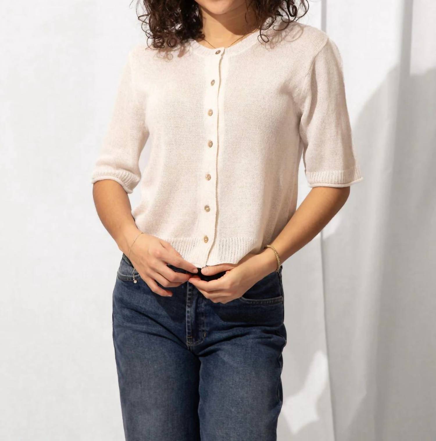 By Together - Fiona Button Down Cardigan
