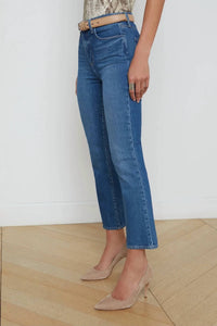 L'Agence - Mira Crop Mini Boot Jeans
