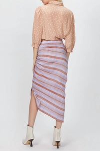 SHIRRED POCKET BLOUSE