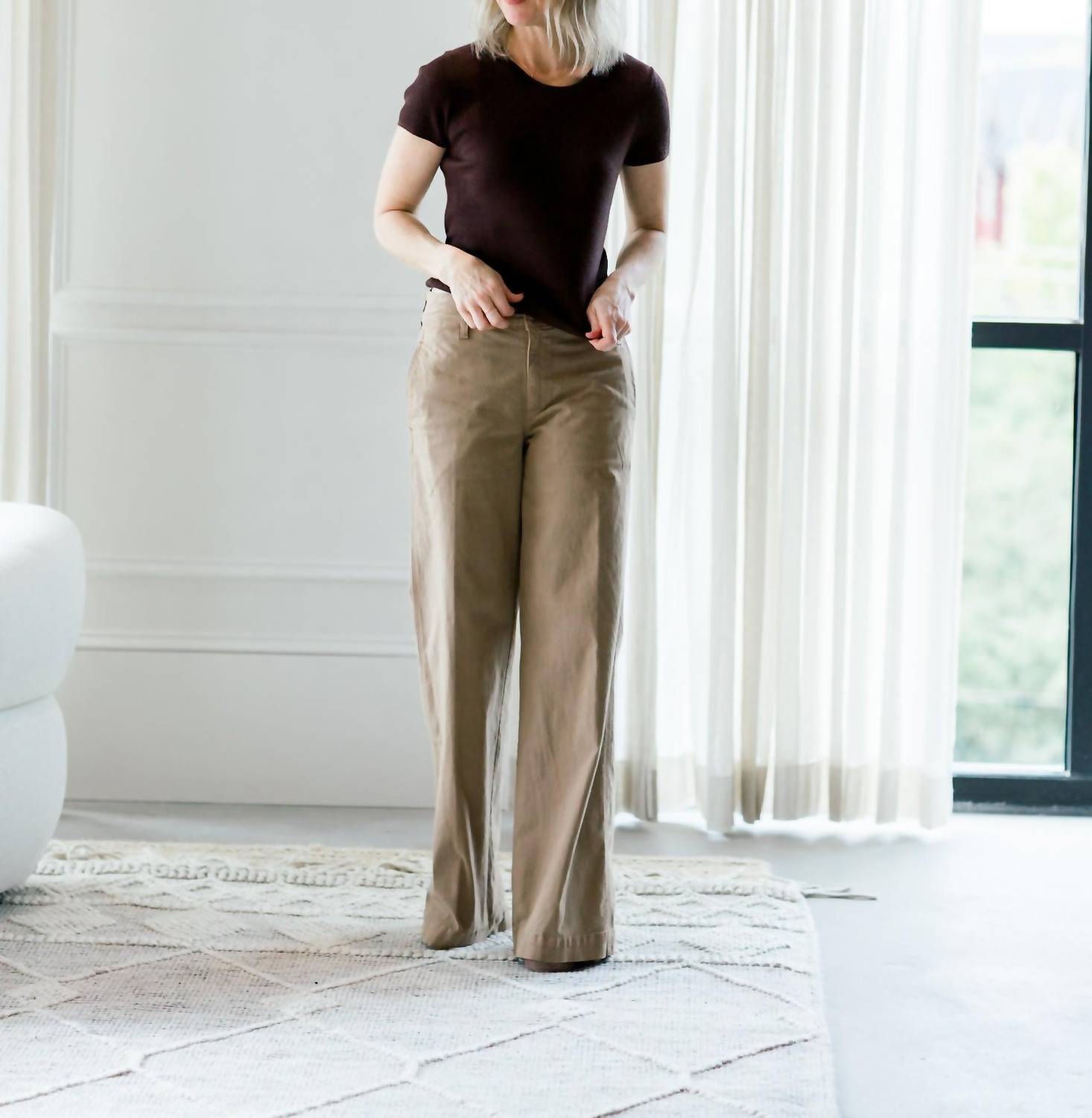 Amo - Maddi Wide Leg Trousers