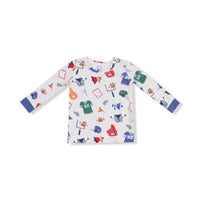 Angel Dear - Boys Game Day Long Sleeve Loungewear Set