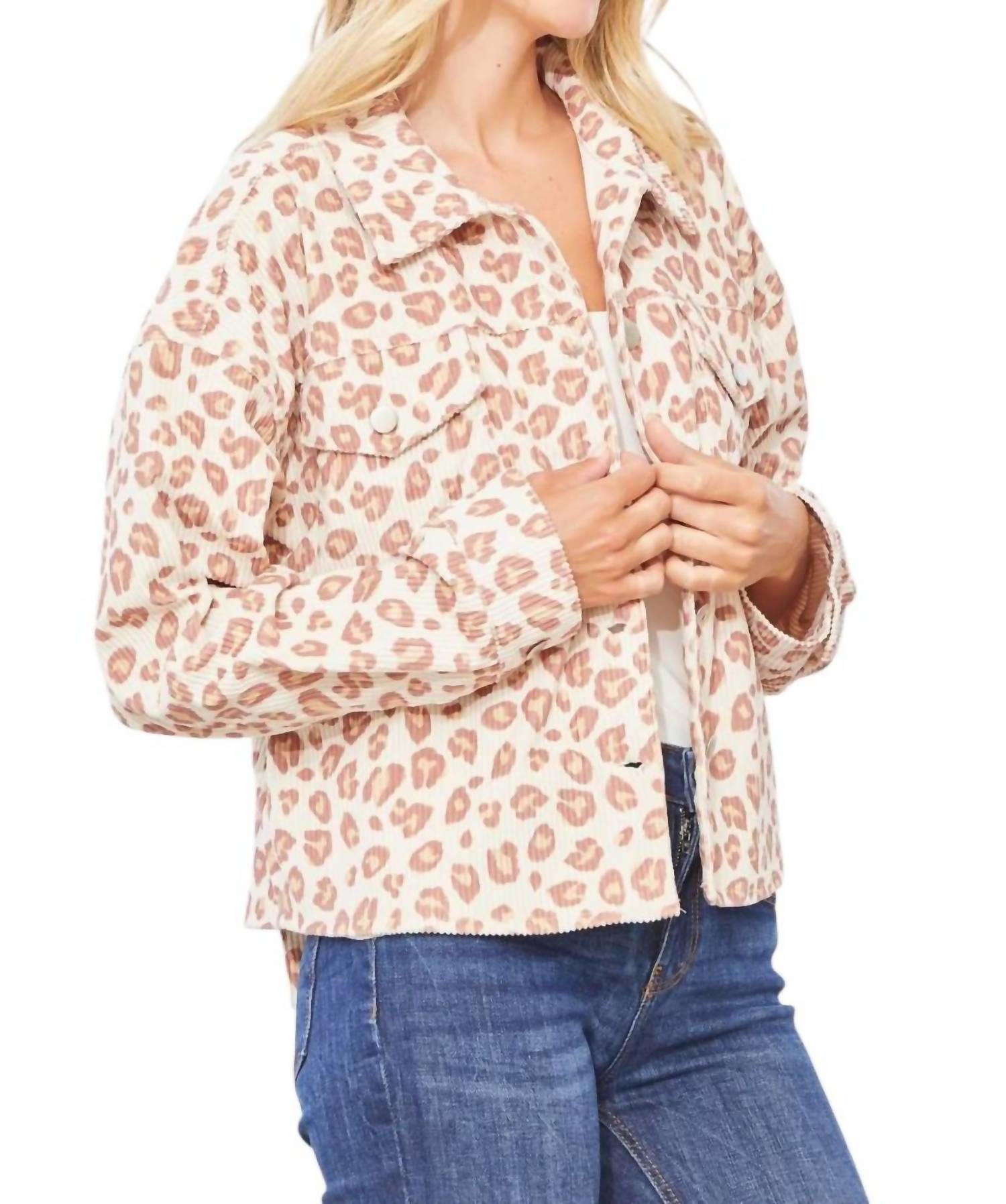Andree By Unit - Sweet Paradise Leopard Shacket