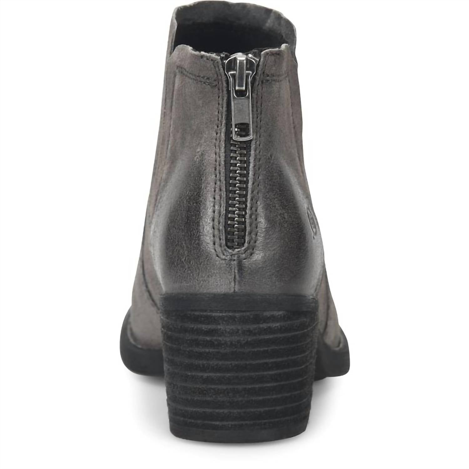 Born Women's Reece Boot in dark grey basalto - women's shoe - view 4
