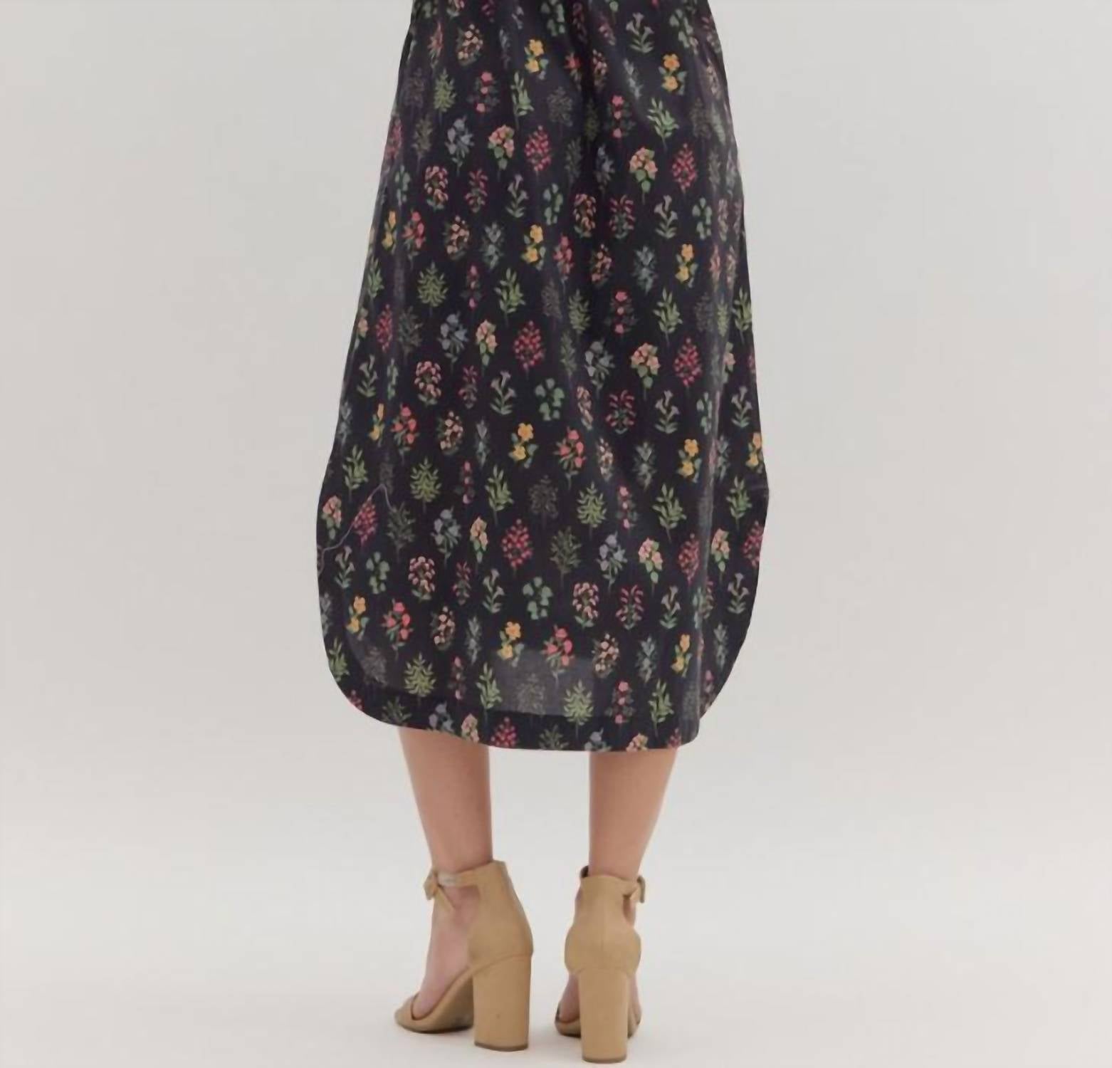 Entro - Collared Midi Dress