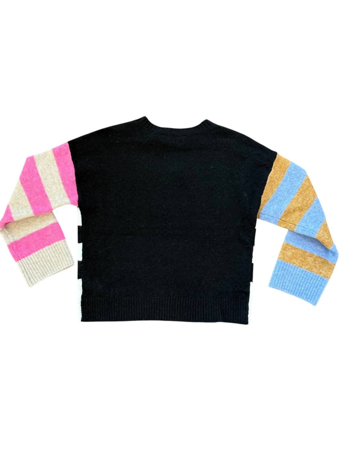 Central Park West - Women's Color Pop Striped Sweater