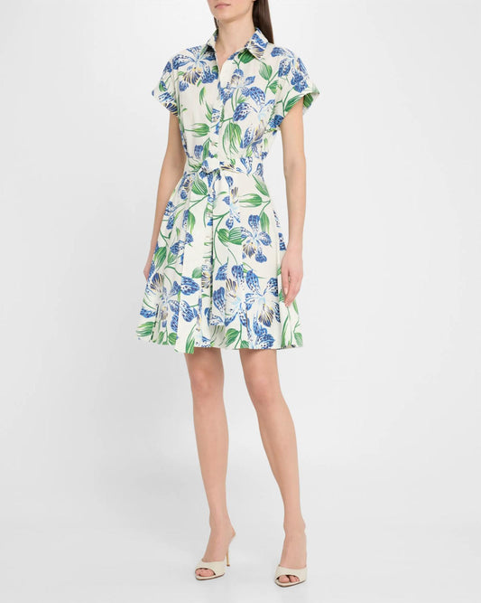 Finley - Chantal Floral-print Cotton Shirt Dress