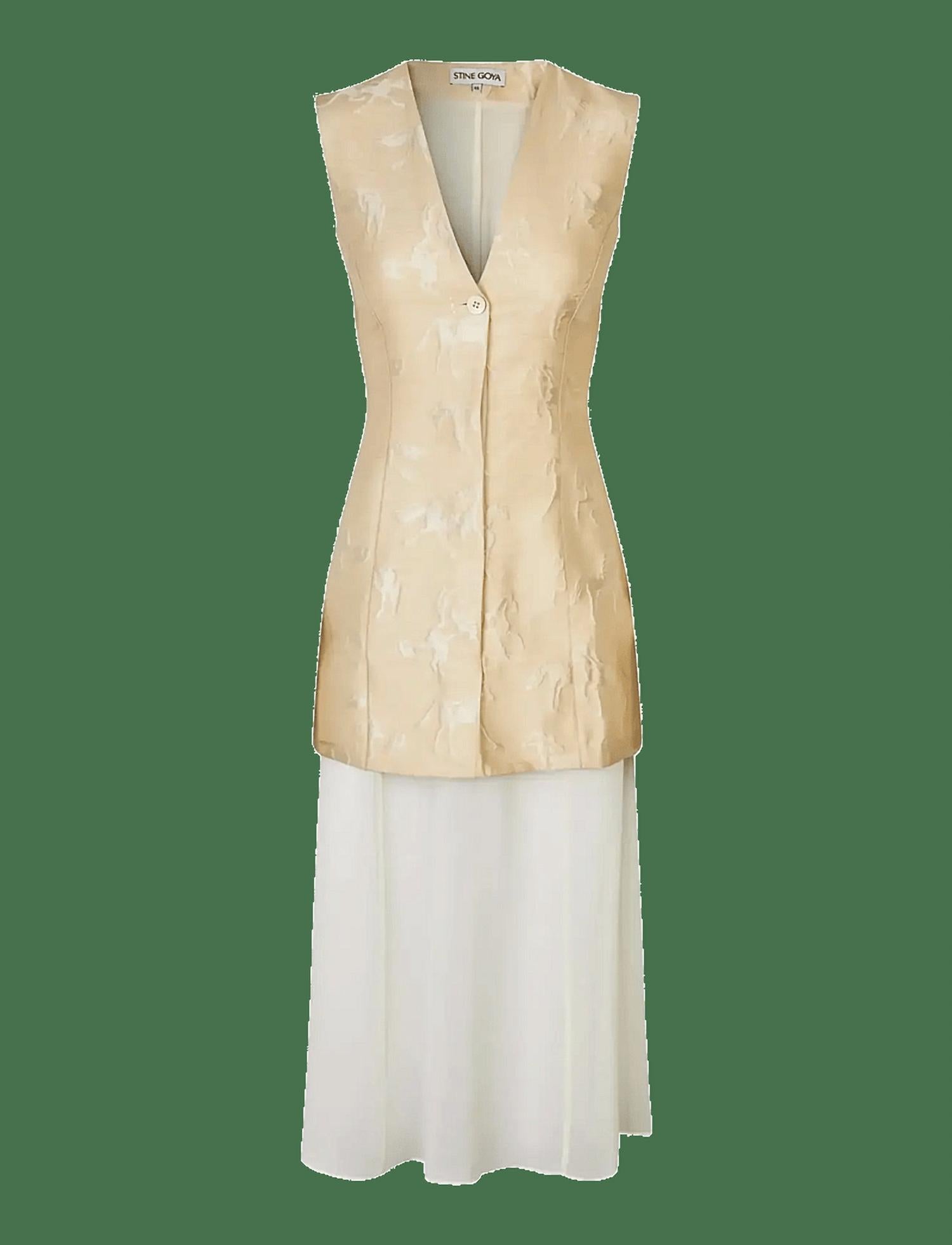Stine Goya - Waistcoat Tailored Midi Dress