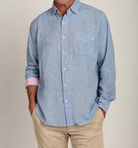 True Grit - Washed Melange Linen Shirt
