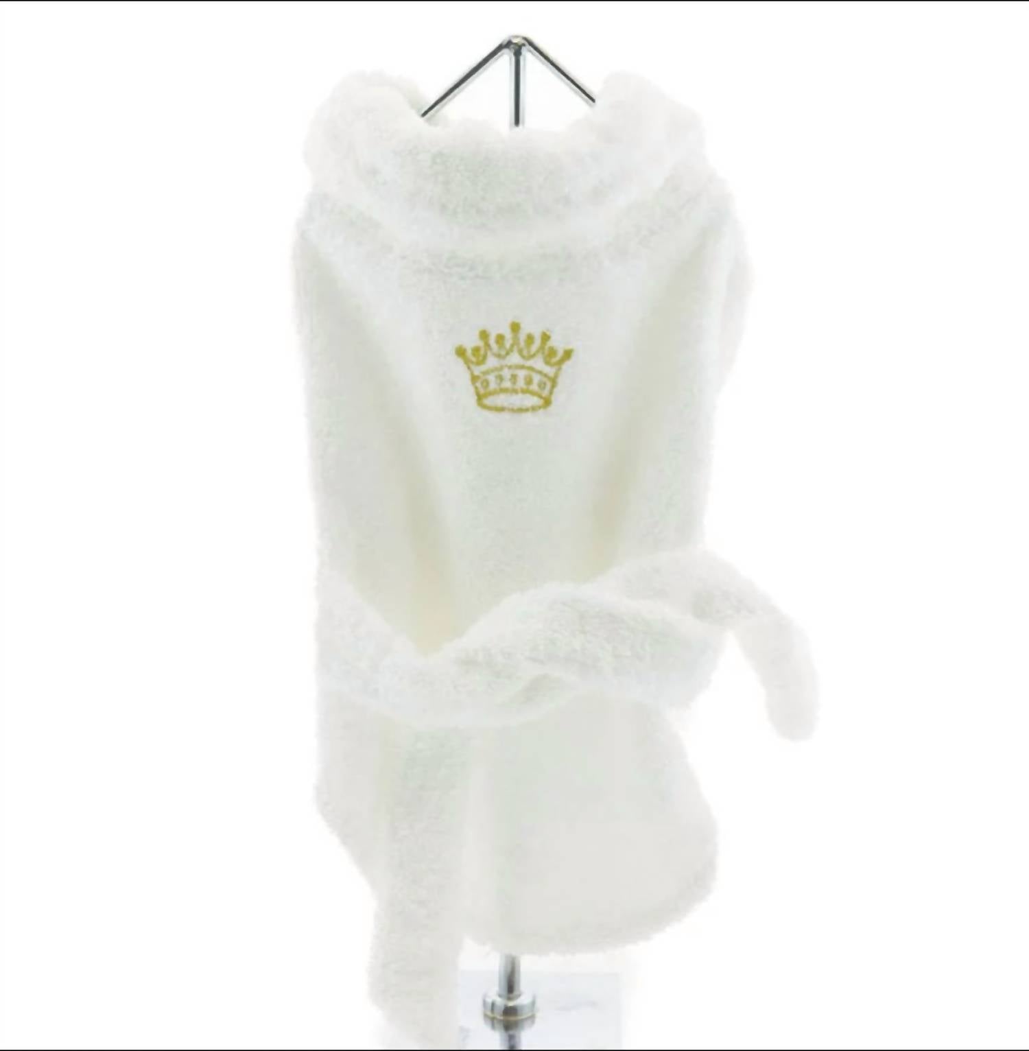 Doggie Design - Bathrobe Gold Crown