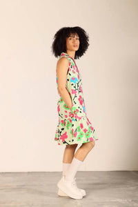 Maude Vivante - Luna Palm Breeze Poplin Dress