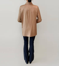 Malibu Road - Satin Boyfriend Blazer