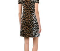 Stella Mccartney - Cheetah Print T-Shirt Dress