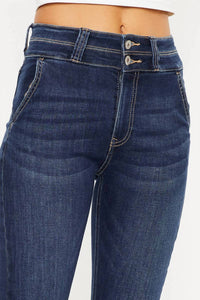 Kancan - High Rise Boot Cut Jeans