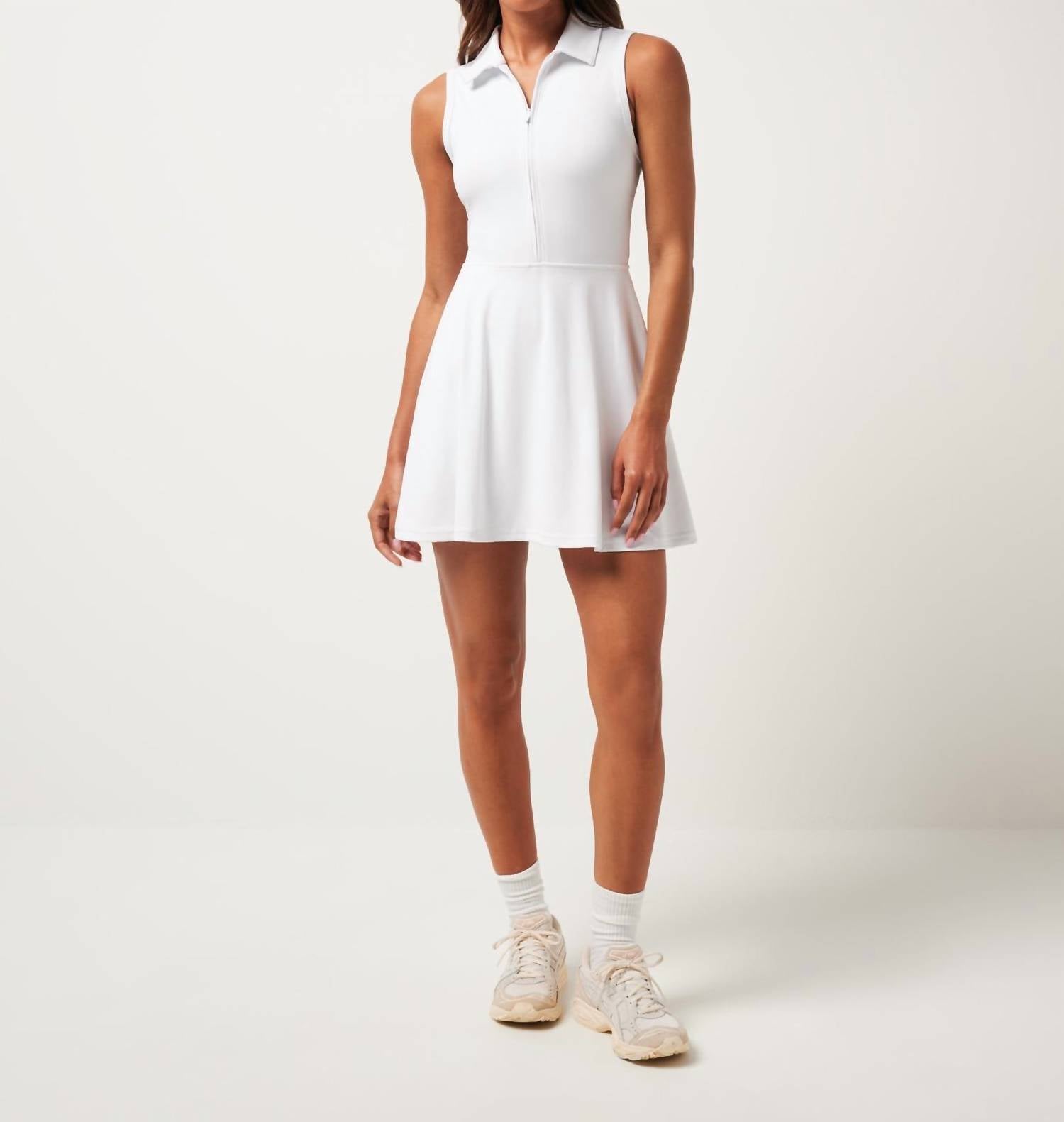 Travismathew - Moveknit Sleeveless Polo Zip Dress 2.0
