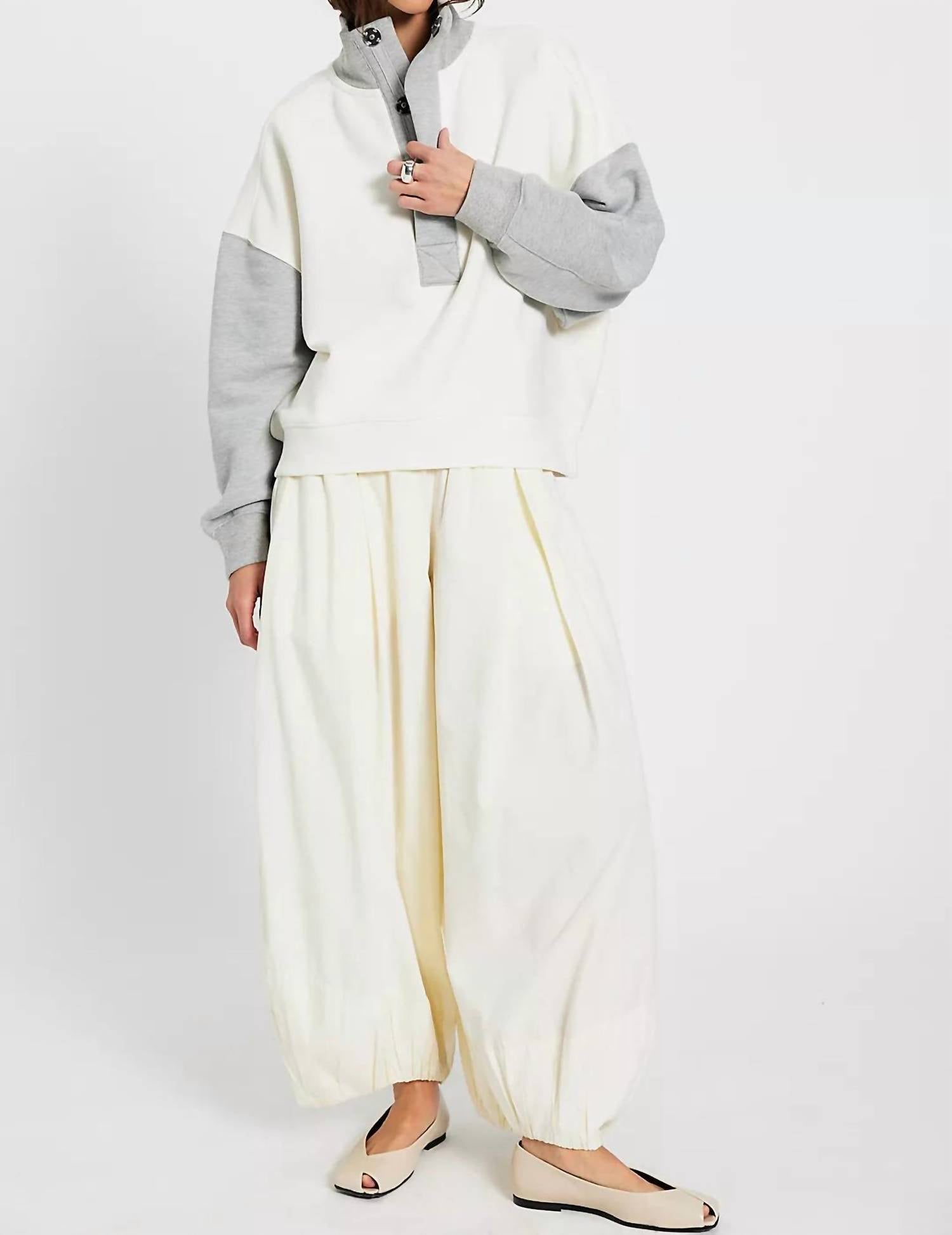 Free People - Colorblock Timeless Pullover