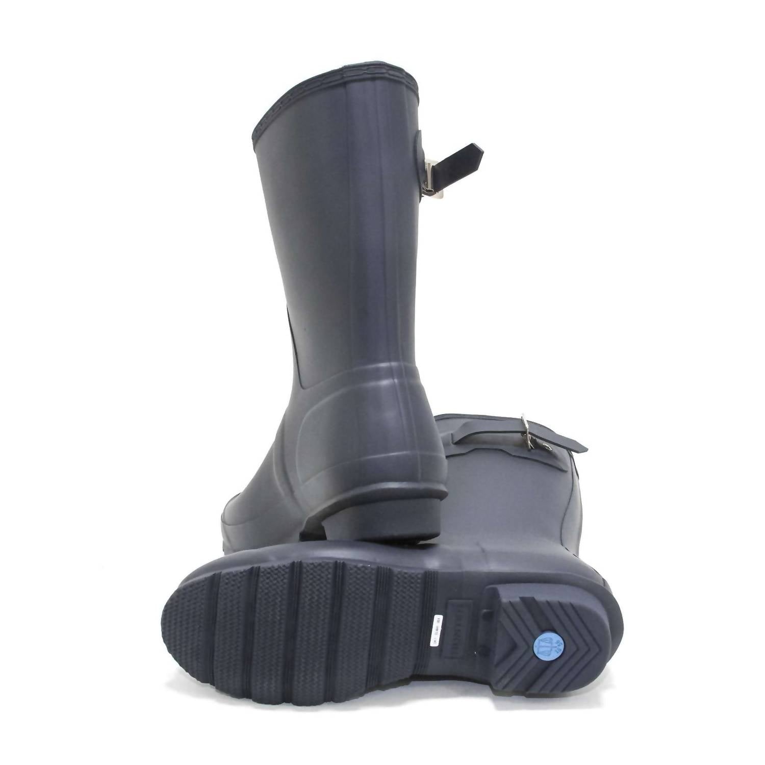 HUNTER Women's Original Short Rain Boots in navy - women's shoe - view 7