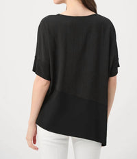 Joseph Ribkoff - Asymmetrical Cocoon Top